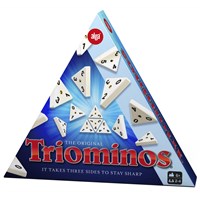 Triominos Original Deluxe Brettspill Domino med tresidete brikker